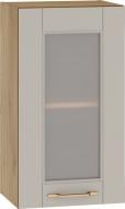 Шкаф верхний В 40/72/30 Вт МС Амели кашемир/дуб кремона торро Грейд