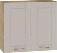 Шкаф верхний В 80/72/30 МС Амели кашемир/дуб кремона торро Грейд