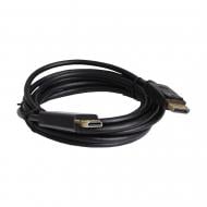 Кабель Patron DP-HDMI 4K 60Hz PVC 3 м черный (CAB-PN-DP-HDMI-30)