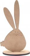 Заготівля Великодній кролик 3 на підставці 10х6х0,6 см 2 шт.