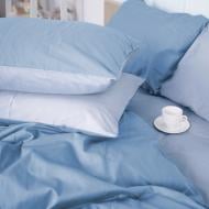 Наволочка Satin Premium 0845+0842 Steven 50x70 см бирюзовый/голубой MirSon