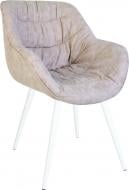 Стул обеденный с подлокотниками Nowy Styl Vensan Hn White (Box) Roni-01 белый/светло-бежевый