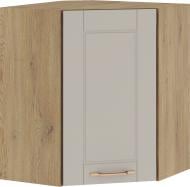 Шкаф верхний угловой ВУФ 60/72/60 МС Амели кашемир/дуб кремона торро Грейд