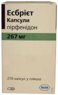 Есбрієт Roche капсули по 267 мг №270 у пляш.