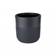 Горщик для квітів пластик Luca 30 круглий антрацит 17,24 л Form Plastic