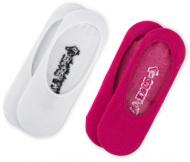 Шкарпетки Converse E754P-2012 р.39-42 білий/рожевий 2 шт.