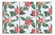 Картина модульная Яркая магнолия 120x80 см WallArt 54477-3.2