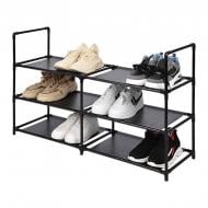 Подставка для обуви MODO 3 яруса 900x280x700 мм черный (FK-SR3122)