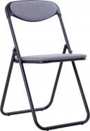 Стул Nowy Styl JACK SOFT BLACK (BOX-4) (CH) PN-02 светло-серый / черный