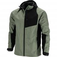 Куртка Lahti Pro WORK SHELL SOFT-SHELL р. S зріст 164 L4095001 зелено-чорний