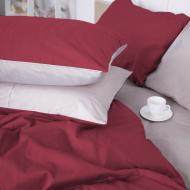 Наволочка Satin Premium 0847+0841 Billy 50x50 см кремовый/красный MirSon