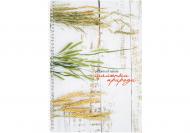 Книга для записей Рисунки природы: Пшеница А4 80 листов O20330-30 Optima