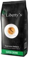 Кофе в зернах LIBERTY`S 4820093481151 Super Crema 1 кг