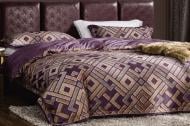 Комплект постільної білизни Fortune сімейний різнокольоровий La Nuit