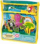 Игровой набор для ванной Meadow Kids 3D-сцена Остров Сокровищ 17 деталей MK 036