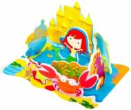 Игровой набор для ванной Meadow Kids 3D-сцена Королевство Русалочки 17 деталей MK 038