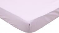 Простынь на резинке Solid 200x200+30 см 160x200 см пудра