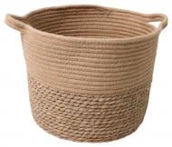 Корзина c ручками 30х25 см (NEW-14) Natural House
