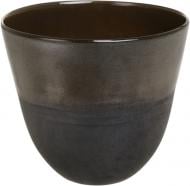 Ваза стеклянная Гутняр Handmade 37,5 см коричневая