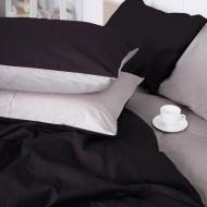 Наволочка Satin Premium 0848+0841 Joan 50x50 см молочный/черный MirSon