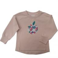 Джемпер для девочки Роза р.104 темная пудра 210564