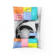 Кабель ColorWay USB-А - USB-А (PVC) 1 м (CW-CBUU071-BK)