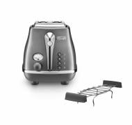 Тостер Delonghi CTOT2103.GY Icona Metallics