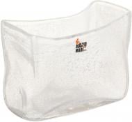 Ваза стеклянная Гутняр гутное стекло 15 см прозрачный