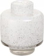 Ваза на ножке Гутняр гутное стекло 19 см белый Ваза на ножке Гутняр гутное стекло 19 см белый