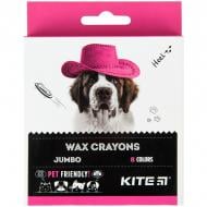 Крейда воскова Dogs D12 мм K22-076 8 кольорів KITE