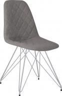 Стул обеденный Nowy Styl LIYA LF ALU (BOX-1) RMB SORO-93 серый / алюминий
