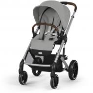 Коляска 3 в 1 Cybex Balios S Lux SLV Stone Grey (з бампером)