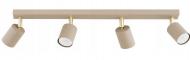 Спот Bergs 4x35 Вт GU10 бежевый 4004-SL-4 Beige Спот Bergs 4x35 Вт GU10 бежевый 4004-SL-4 Beige