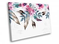 Картина Живописные цветы 60x45 см WallArt 54486-1.2