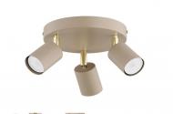 Спот Bergs 3x35 Вт GU10 бежевый 4004-CL-3 Beige Спот Bergs 3x35 Вт GU10 бежевый 4004-CL-3 Beige