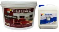 Краска акриловая Feidal Latex Premium глубокий мат белая 9 л + Почва Feidal Acryl-Tiefgrund 5 л Краска акриловая Feidal Latex Premium глубокий мат белая 9 л + Почва Feidal Acryl-Tiefgrund 5 л