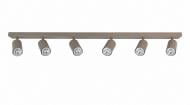 Спот Bergs 6x35 Вт GU10 бежевий 4004-SL-6 Beige