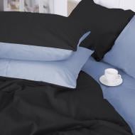 Наволочка Satin Premium 0848+0845 Richard 40x60 см голубой/черный MirSon