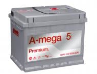 Аккумулятор автомобильный A-MEGA Premium 60Ah 600A 12V «+» справа