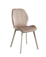 Стул Аура велюр капучино / капучино