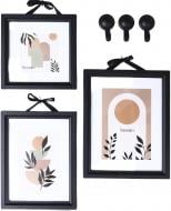 Фотоколлаж Sensio BW 3 фото 10x10/10x15/12x17 см черный