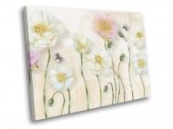 Картина Светлые маки 3Д 60x45 см WallArt 54487-1.2