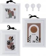 Фотоколлаж Sensio BW 3 фото 10x10/10x15/12x17 см белый