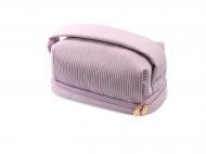 Косметичка KRAGO гофра фиолетовая 14х10х26 см