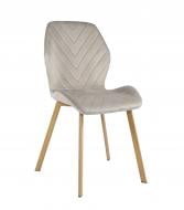 Стул Аура велюр капучино / дуб