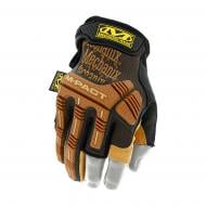 Перчатки Mechanix Тактические "M-Pact® Leather Fingerless Framer Gloves" L