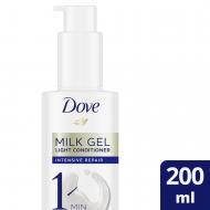 Кондиціонер-гель Dove 1 Minute Milk Gel Інтенсивне відновлення молочний 200 мл