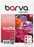 Фотопапір Barva матовий двосторонній 140 г/м² A3 20 арк. Everyday (IP-BE140-415)