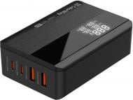 Сетевое зарядное устройство ColorWay Power Delivery GaN (2USB-A+2USB TYPE-C) (100W) черный