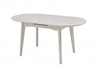 Стол обеденный Селин 1300(1600)x800x760мм бежевый матовый/капучино